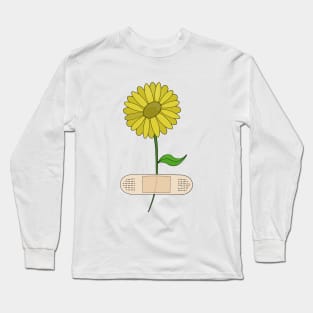 Protect Who You Love Floral Flower Long Sleeve T-Shirt